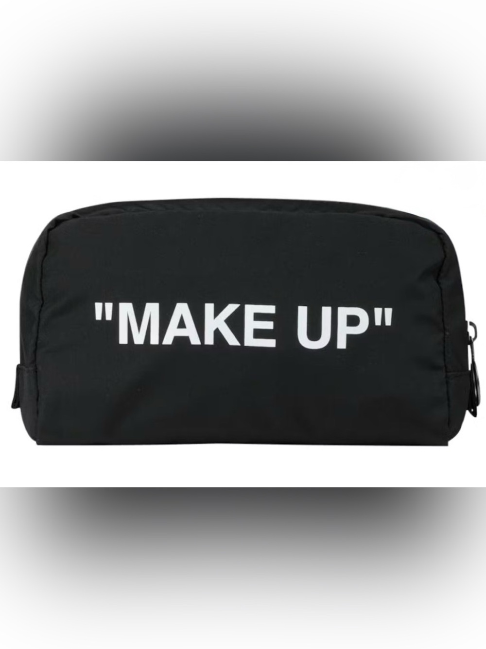 Off-White Make-Up Pouch Black with COA